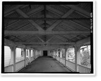 Historic Framed Print, Ormond Hotel, 15 East Granada, Ormond Beach, Volusia County, FL - 51,  17-7/8" x 21-7/8"