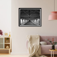 Historic Framed Print, Ormond Hotel, 15 East Granada, Ormond Beach, Volusia County, FL - 51,  17-7/8" x 21-7/8"