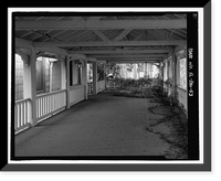 Historic Framed Print, Ormond Hotel, 15 East Granada, Ormond Beach, Volusia County, FL - 53,  17-7/8" x 21-7/8"