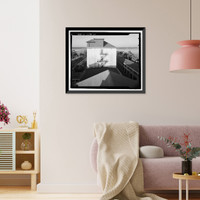 Historic Framed Print, Ormond Hotel, 15 East Granada, Ormond Beach, Volusia County, FL - 62,  17-7/8" x 21-7/8"