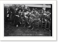 Mrs. Raymond Belmont, Mrs. J. Wannamaker Jr., Lt. R.J. Baques, Historic Print