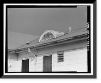 Historic Framed Print, U.S. Naval Air Station, Cadet Administration Building, 140 Fred Bauer Road, Pensacola, Escambia County, FL - 10,  17-7/8" x 21-7/8"