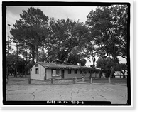 Eglin Air Force Base, Storehouse & Company Administration, Southeast of Flager Road, Nassau Lane, & southern edge of Weekly Bayou, Valparaiso, Okaloosa County, FL, Antique Poster