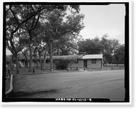 Eglin Air Force Base, Storehouse & Company Administration, Southeast of Flager Road, Nassau Lane, & southern edge of Weekly Bayou, Valparaiso, Okaloosa County, FL - 2 Classic, Vintage Print