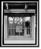 Historic Framed Print, Eglin Air Force Base, Storehouse & Company Administration, Southeast of Flager Road, Nassau Lane, & southern edge of Weekly Bayou, Valparaiso, Okaloosa County, FL - 15,  17-7/8" x 21-7/8"