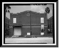 Historic Framed Print, George Washington Junior High School, 707 Columbus Drive, Tampa, Hillsborough County, FL - 9,  17-7/8" x 21-7/8"