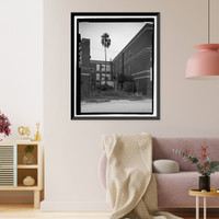 Historic Framed Print, George Washington Junior High School, 707 Columbus Drive, Tampa, Hillsborough County, FL - 10,  17-7/8" x 21-7/8"