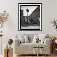 Historic Framed Print, George Washington Junior High School, 707 Columbus Drive, Tampa, Hillsborough County, FL - 10,  17-7/8" x 21-7/8"
