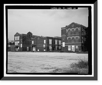 Historic Framed Print, George Washington Junior High School, 707 Columbus Drive, Tampa, Hillsborough County, FL - 14,  17-7/8" x 21-7/8"