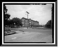 Historic Framed Print, George Washington Junior High School, 707 Columbus Drive, Tampa, Hillsborough County, FL - 17,  17-7/8" x 21-7/8"