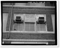 Historic Framed Print, George Washington Junior High School, 707 Columbus Drive, Tampa, Hillsborough County, FL - 22,  17-7/8" x 21-7/8"