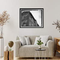 Historic Framed Print, George Washington Junior High School, 707 Columbus Drive, Tampa, Hillsborough County, FL - 23,  17-7/8" x 21-7/8"