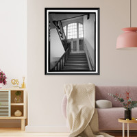 Historic Framed Print, George Washington Junior High School, 707 Columbus Drive, Tampa, Hillsborough County, FL - 35,  17-7/8" x 21-7/8"
