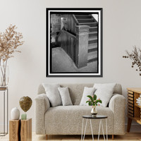Historic Framed Print, George Washington Junior High School, 707 Columbus Drive, Tampa, Hillsborough County, FL - 37,  17-7/8" x 21-7/8"
