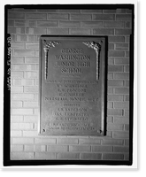 Historic Framed Print, George Washington Junior High School, 707 Columbus Drive, Tampa, Hillsborough County, FL - 38,  17-7/8" x 21-7/8"
