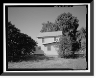 Historic Framed Print, 517 East Park Avenue (House), Tampa, Hillsborough County, FL - 4,  17-7/8" x 21-7/8"