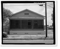 Historic Framed Print, 2509 North Nineteenth Street (House), Tampa, Hillsborough County, FL,  17-7/8" x 21-7/8"