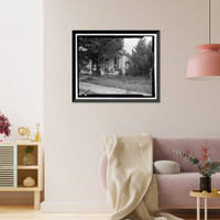 Historic Framed Print, 1924 West Laurel Street (House), Tampa, Hillsborough County, FL - 4,  17-7/8" x 21-7/8"