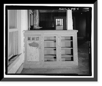 Historic Framed Print, 606 East Frances Street (House), Tampa, Hillsborough County, FL - 8,  17-7/8" x 21-7/8"