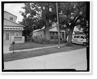 Historic Framed Print, 1920 West Laurel Street (House), Tampa, Hillsborough County, FL - 2,  17-7/8" x 21-7/8"