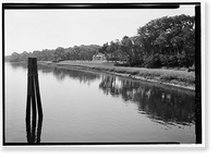 Historic Framed Print, Kingsley Plantation, 11676 Palmetto Avenue, Jacksonville, Duval County, FL - 2,  17-7/8" x 21-7/8"