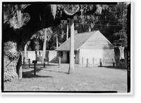 Kingsley Plantation, 11676 Palmetto Avenue, Jacksonville, Duval County, FL - 15, Historic Print