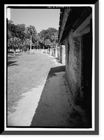 Historic Framed Print, Kingsley Plantation, 11676 Palmetto Avenue, Jacksonville, Duval County, FL - 17,  17-7/8" x 21-7/8"