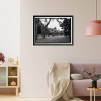 Historic Framed Print, Kingsley Plantation, 11676 Palmetto Avenue, Jacksonville, Duval County, FL - 22,  17-7/8" x 21-7/8"