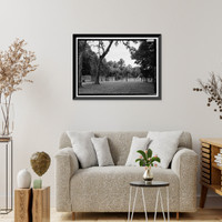 Historic Framed Print, Kingsley Plantation, 11676 Palmetto Avenue, Jacksonville, Duval County, FL - 22,  17-7/8" x 21-7/8"