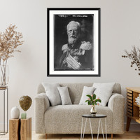 Historic Framed Print, King Ludwig, Bavaria,  17-7/8" x 21-7/8"