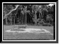 Historic Framed Print, Kingsley Plantation, 11676 Palmetto Avenue, Jacksonville, Duval County, FL - 42,  17-7/8" x 21-7/8"