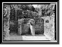 Historic Framed Print, Kingsley Plantation, 11676 Palmetto Avenue, Jacksonville, Duval County, FL - 48,  17-7/8" x 21-7/8"