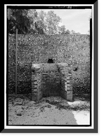 Historic Framed Print, Kingsley Plantation, 11676 Palmetto Avenue, Jacksonville, Duval County, FL - 57,  17-7/8" x 21-7/8"