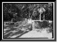 Historic Framed Print, Kingsley Plantation, 11676 Palmetto Avenue, Jacksonville, Duval County, FL - 90,  17-7/8" x 21-7/8"