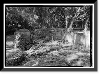 Historic Framed Print, Kingsley Plantation, 11676 Palmetto Avenue, Jacksonville, Duval County, FL - 91,  17-7/8" x 21-7/8"