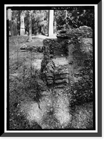 Historic Framed Print, Kingsley Plantation, 11676 Palmetto Avenue, Jacksonville, Duval County, FL - 92,  17-7/8" x 21-7/8"