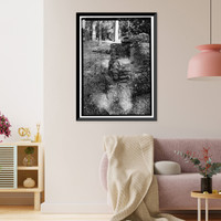 Historic Framed Print, Kingsley Plantation, 11676 Palmetto Avenue, Jacksonville, Duval County, FL - 92,  17-7/8" x 21-7/8"