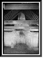 Historic Framed Print, Kingsley Plantation, Slave Quarters, 11676 Palmetto Avenue, Jacksonville, Duval County, FL - 12,  17-7/8" x 21-7/8"