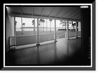 Kingsley Plantation, House, 11676 Palmetto Avenue, Jacksonville, Duval County, FL - 15, Vintage Print