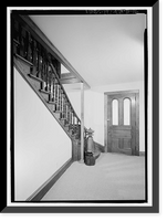 Historic Framed Print, Kingsley Plantation, House, 11676 Palmetto Avenue, Jacksonville, Duval County, FL - 26,  17-7/8" x 21-7/8"