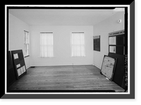 Historic Framed Print, Kingsley Plantation, House, 11676 Palmetto Avenue, Jacksonville, Duval County, FL - 31,  17-7/8" x 21-7/8"