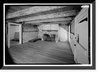 Historic Framed Print, Kingsley Plantation, Kitchen, 11676 Palmetto Avenue, Jacksonville, Duval County, FL - 8,  17-7/8" x 21-7/8"