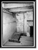 Historic Framed Print, Kingsley Plantation, Kitchen, 11676 Palmetto Avenue, Jacksonville, Duval County, FL - 12,  17-7/8" x 21-7/8"