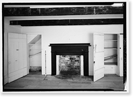 Historic Framed Print, Kingsley Plantation, Kitchen, 11676 Palmetto Avenue, Jacksonville, Duval County, FL - 17,  17-7/8" x 21-7/8"