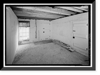 Historic Framed Print, Kingsley Plantation, Kitchen, 11676 Palmetto Avenue, Jacksonville, Duval County, FL - 21,  17-7/8" x 21-7/8"