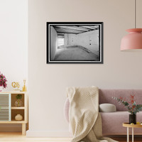 Historic Framed Print, Kingsley Plantation, Kitchen, 11676 Palmetto Avenue, Jacksonville, Duval County, FL - 21,  17-7/8" x 21-7/8"