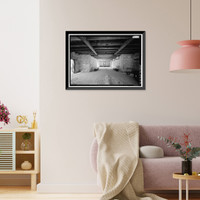 Historic Framed Print, Kingsley Plantation, Barn, 11676 Palmetto Avenue, Jacksonville, Duval County, FL - 20,  17-7/8" x 21-7/8"