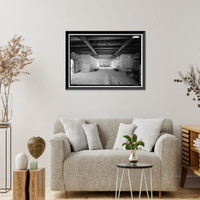 Historic Framed Print, Kingsley Plantation, Barn, 11676 Palmetto Avenue, Jacksonville, Duval County, FL - 20,  17-7/8" x 21-7/8"