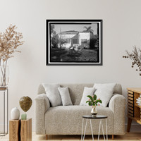 Historic Framed Print, Pauline Kilker House, 1410 North Lincoln Avenue-3300 West Laurel Street, Tampa, Hillsborough County, FL - 3,  17-7/8" x 21-7/8"