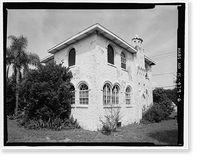 Pauline Kilker House, 1410 North Lincoln Avenue-3300 West Laurel Street, Tampa, Hillsborough County, FL - 6 Classic, Historic Reproduction
